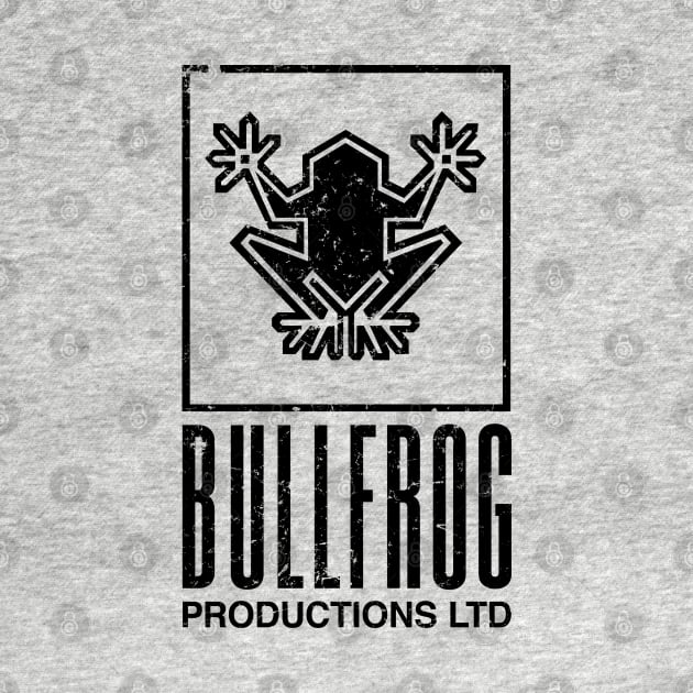 BULLFROG vintage black logo by FbsArts